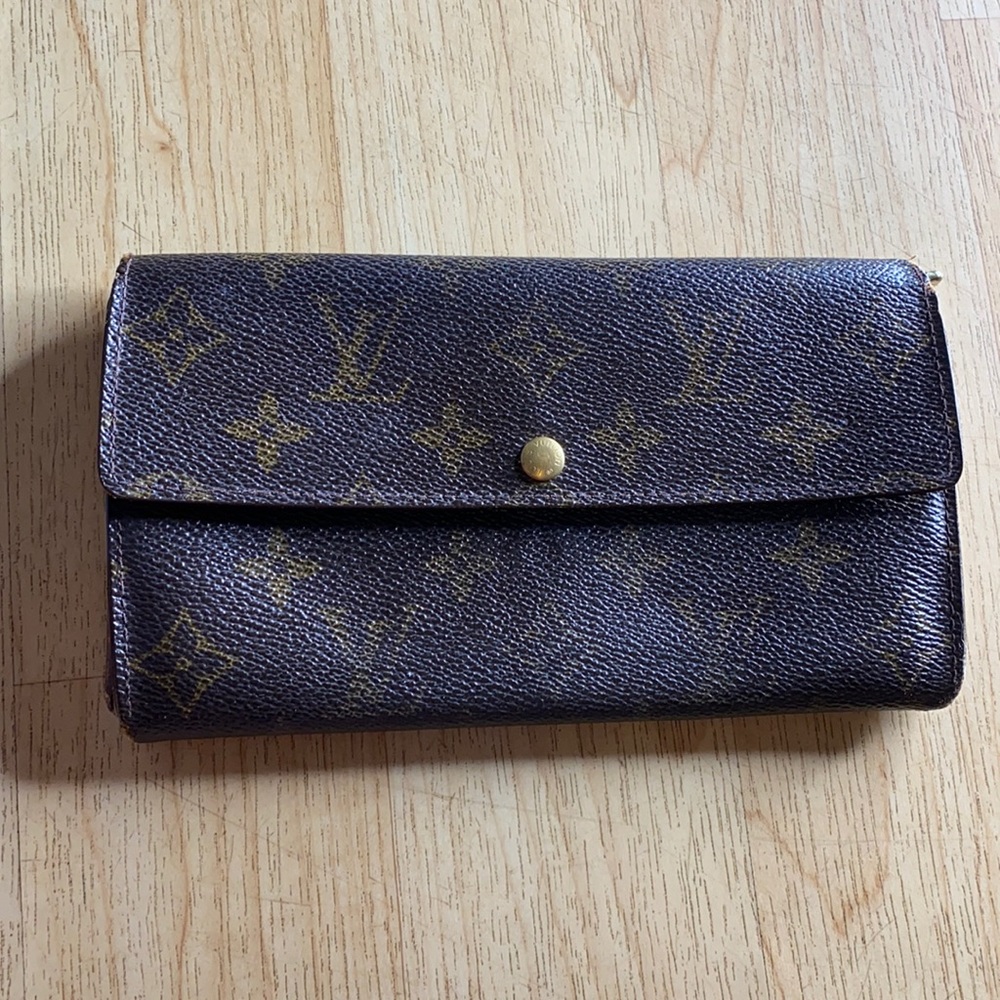 Louis Vuitton monogram Long wallet sarah